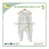 2016 New Style Round Collar White Baby Cheap Romper thumbnail-2