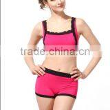Latest Woman Seamless Sport Bra & Brief Sets thumbnail-1