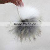 Myfur Fashion Style Raccoon Fur Ball Wholesale High Quality Fur Poms For Beanie Hat thumbnail-2