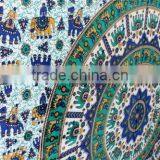 Hippie Tapestry Mandala Tapestry Color White thumbnail-2