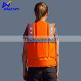 Kids LED Orange Life Preserver Lifejacket Inflatable Life Vest thumbnail-4