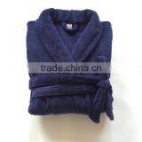 Grey Fashion Customs Plus Size Coral Fleece Bath Robes thumbnail-3