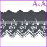 2016 Latest Purple Swiss Double Organza Lace for Wedding Dress thumbnail-1