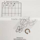 Clear Open Toe Free Motion Foot For Viking #412860645 thumbnail-2