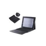 Wireless Bluetooth Keyboard Leather Case For new iPad