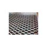 Galvanized Flat Expanded Plate Mesh, PVC Coated, ISO9002 , Round Holes thumbnail-1