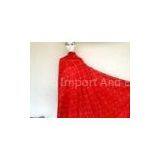 Red Big Swiss Cotton Lace Knitted 100% Cotton Knitted Lace thumbnail-1