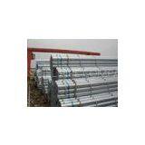 High Frequency BS1387 ERW Galvanized Steel Pipe CLASS B , DN25 Hydraulic Pipe