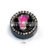 Latest Design Beads Necklace Rondelle cz Pave Beads thumbnail-3