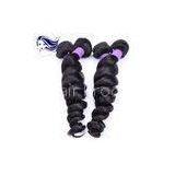 100 Virgin Peruvian Hair Extensions Long , Double Drawn Virgin Hair