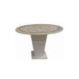 Mosaic Table in Lightweight Marble/granite
