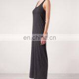 CHEFON Tank Long Black Maxi Dress thumbnail-2