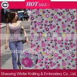 Shaoxing Winfar Printed Knitting Spandex 100 Polyeste Microfiber Fabric for Garment thumbnail-1
