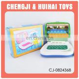 Plastic 18 section learning machinequran toy laptop