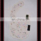 Cartoon Animal Print Cotton Baby Bib Soft Eco-friendly Baby Apron Custom Made Baby Pinny thumbnail-1