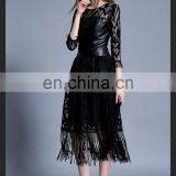 Elegant Custom-made Sexy pu Lace Evening Dresses for Women thumbnail-4