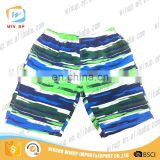 Elastic waist extreme short shorts for men custom printed swimming trunks