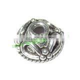 Silver Plated Caps, size: 5x10mm, weight: 0.77 grams. BMSPCP020