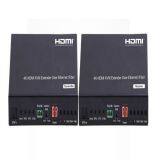 4K Low latency KVM HDMI Extender over IP/Fiber,With RS232,Remote,LED