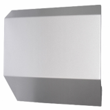 Arc Aluminum Buckle Ceiling Exhibition Hall Oak Grain thumbnail-2