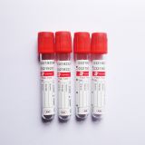 vacuum Plain blood collection tube with red top