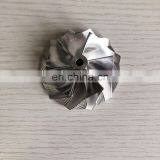 TD04HL Reverse 6+6 Blades 47.10/63.40mm Turbo Milling/aluminum 2618/billet Compressor Wheel thumbnail-1