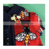 Dog Clothes Spring Red Bee Printed Sweater Coat Schnauzer Corgi Teddy Pomeranian Pet Clothing thumbnail-1
