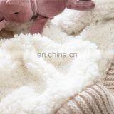 Wholesale Luxury Acrylic Knitted Kids Baby Children Super Soft Blanket Throw For Sofa Chair thumbnail-6