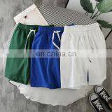 Cheap Item Polyester Fabric INS Hot Selling Solid Color Elastic With Drawstring Adjusted Men Biker Shorts thumbnail-3