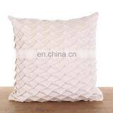 New Products Pink Velvet Wrinkle Cushion Cover/sofa Cushion Throw for Home Decor thumbnail-4