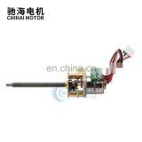ChiHai Motor CHS-GM12-10BY Screw Shaft M3*33.6mm 2 Phase 4 Wire Mini dc Stepper Gear Motor for ip Camera 39 Ohm DC 5.0V thumbnail-2