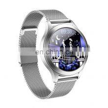 KW10 PRO Lady Women Full Touch Screen IP68 Waterproof Heart Rate Monitor Fitness Stainless Steel Strap Reloj Smart Watch thumbnail-4