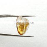 100% Natural Rutile Fancy Shape Cabochon Gemstone thumbnail-5