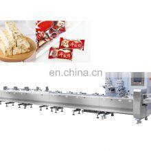 Pillow Type Nougat Automatic Packaging Machine With Servo Motors Control System