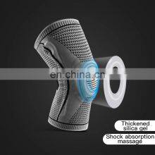 2021Best Seller Nylon Sports Knee Support Compression Sleeve Knee Brace With Side Stabilizers & Patella Gel Pads thumbnail-4