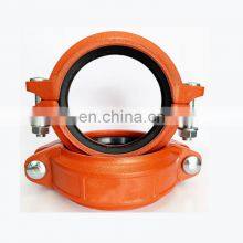 Fire Engineering Accessories Groove Steel Clip Puddle Flange Pipe Price Din1200 Ductile Iron Pipe Clamp Fittings thumbnail-2