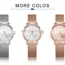 SHENGKE Hot Selling SS Mesh Band Watch IP Plated Rosegold Luxury Ladies Watch K0093L thumbnail-5