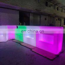 Remote Control Wireless Illuminated Mobile Bar Counter for Living Room Wine Storage Mini Bar Cabinet thumbnail-1