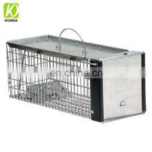 Reusable Metal Humane One Door Animal Cage Trap Sensitive Rodent Control Rat Cage Mouse Trap