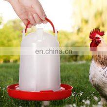 Hanging Poultry Feeder Plastic Poultry Fountain Chicken Drinker Waterer Kit Set thumbnail-4