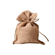 Fashionable Drawstring Bag Mesh Bag, Linen Drawstring Bag