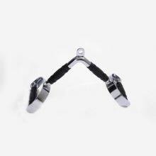 SK-9005 Electroplated gym bar fitness triceps handlebar