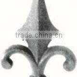 WH-4012 Meteor Star Shape Spear Top Spiral Decorative Picket for Fence and Gate thumbnail-1