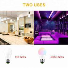 Indoor Decoration Remote Control 5W E27 RGB SMD LED Smart Light Bulbs LED Bulb Light thumbnail-5
