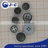 Plastic and Black MOP Natural Shell Combination Buttons,black Mother of Pearl Sea Shells Buttons. thumbnail-4