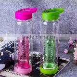 2016 BPA Free Tritan Fruit Infusion Water Bottle With Lid thumbnail-3
