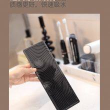 New Engraved Diatomite Stone Faucet Mat Set For Kitchen,Bathroom Sink thumbnail-2