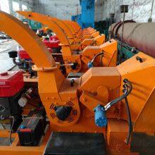 Drum Wood Chipper Portable Diesel Engine Wood Grinder Wood Chipping Machine thumbnail-1