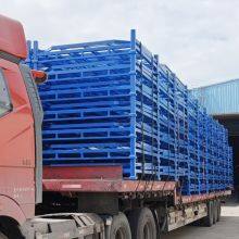 Portable Foldable Tire Stack Rack for Truck and Warehouse Storage thumbnail-4