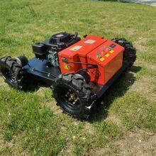 Agricultural Robotic Gasoline Electric Motor Driven Remote Control Mower With Tracks thumbnail-5